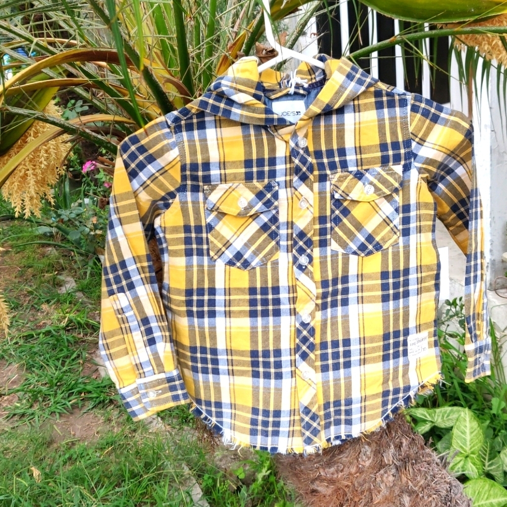 Joe's boyshirt long sleeve 100% cotton
